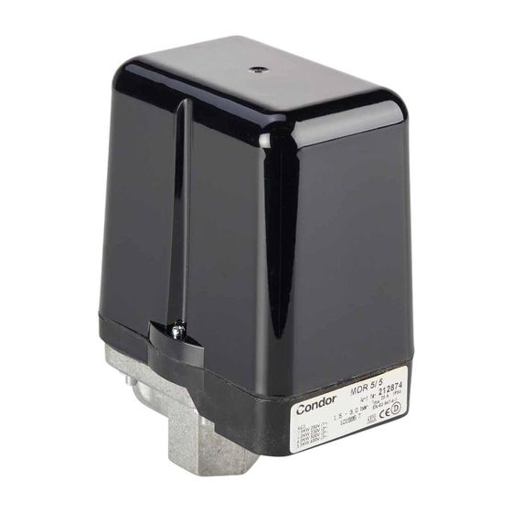 GRUNDFOS Zubehör für Unterwasserpumpen Druckschalter MDR5-5 1,5-5bar 3polig