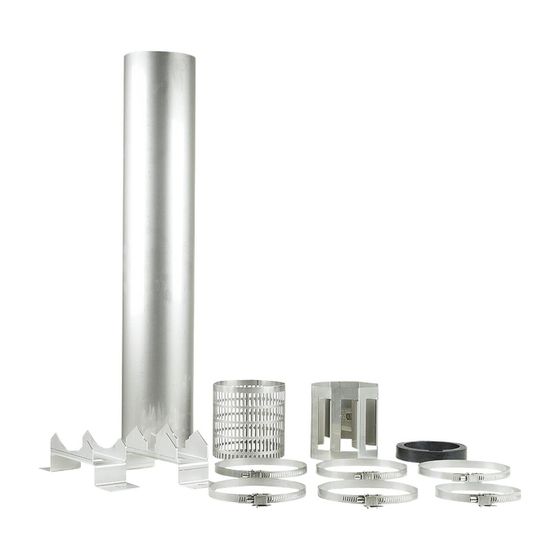 Grundfos Kühlmantel D100mm 750mm Niro komplett, Zubehör für Unterwasserpumpen