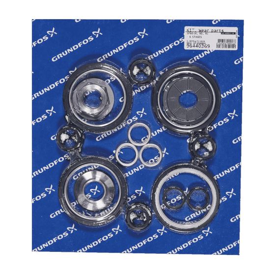 Grundfos Verschleißteile für SP60(N/NS/R), 1–6 Stufen, 96440369