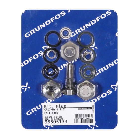 Grundfos Stopfen für CR(I/N)1,3 und 5, 96505133