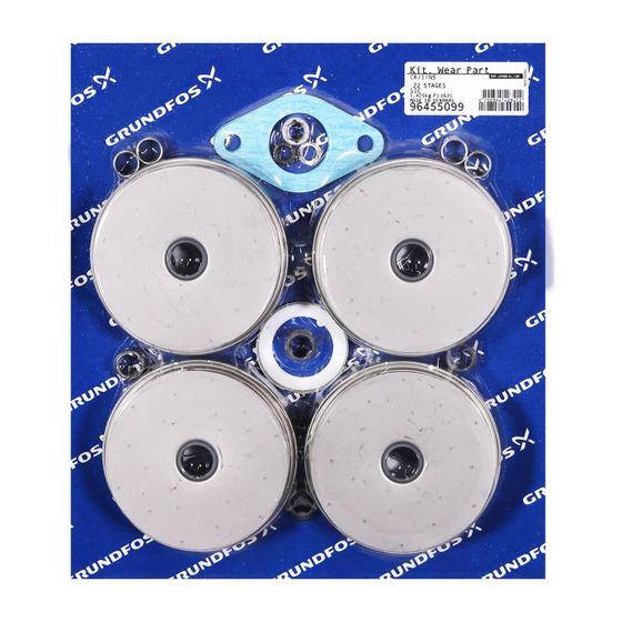 Grundfos Verschleißteile für CR(I/N)5, 22 Stufen, SiC, 96455099