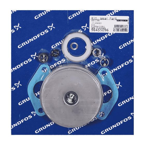 Grundfos Verschleißteile für CR(I/N)5, 7 Stufen, SiC, 96455096