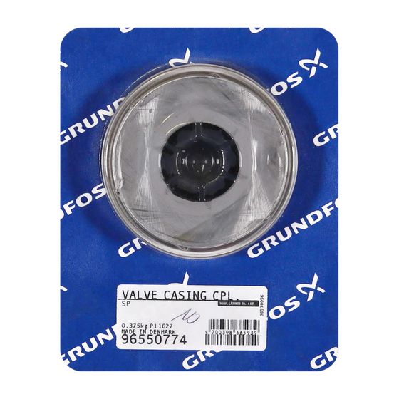 Grundfos Ventilgehäuse komplett für SP1/2/3/5A, 96550774