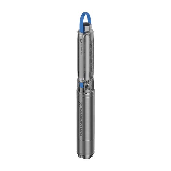 Grundfos Unterwasserpumpe SP18-3N, 3x380-415V 7,5kW 60 bar, Volumenstrom 18m3/h, Einschaltart DOL, mit Kabel