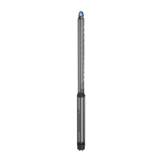 Grundfos Unterwasserpumpe SP215-10, 3x380-415V 190kW 60 bar, Volumenstrom 215m3/h, Einschaltart SD, mit Kabel