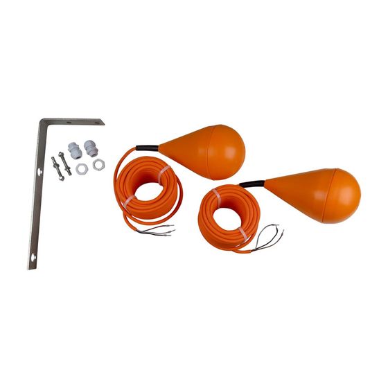 Grundfos Abwasser-Schwimmerschalter 2er Set, Zubehör für Schmutz- / Abwasserpumpe