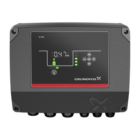 Grundfos Steuer- und Regelsystem LC 231 1x 1-9,6 DOL, 215x280mm 3x460V IP54