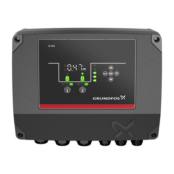 Grundfos Steuer- und Regelsystem LC 231 2x 1-9 DOL, 215x280mm 3x460V IP54