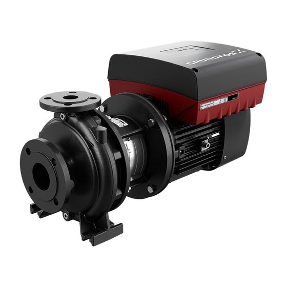 Grundfos Blockpumpe NBGE 80-65-160/158VAAF2CESBQQEFWA, 1450/min 0,75kW 16 bar, Förderhöhe 5,5m max. V-strom 35m3/h