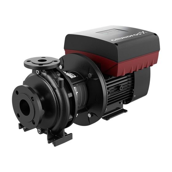 Grundfos Blockpumpe NBE 80-315/275AAF2AESBQQEPWA, 1737/min 18,5kW 16 bar, Förderhöhe 36,5m max. Volumenstrom 154,74m3/h