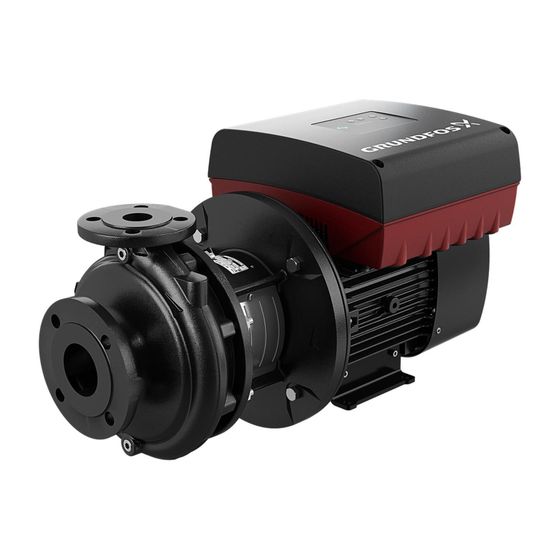 Grundfos Blockpumpe NBE 40-250/245AAF2AESBAQEPWB, 2895/min 18,5kW 16 bar, Förderhöhe 79,9m max. Volumenstrom 64,59m3/h