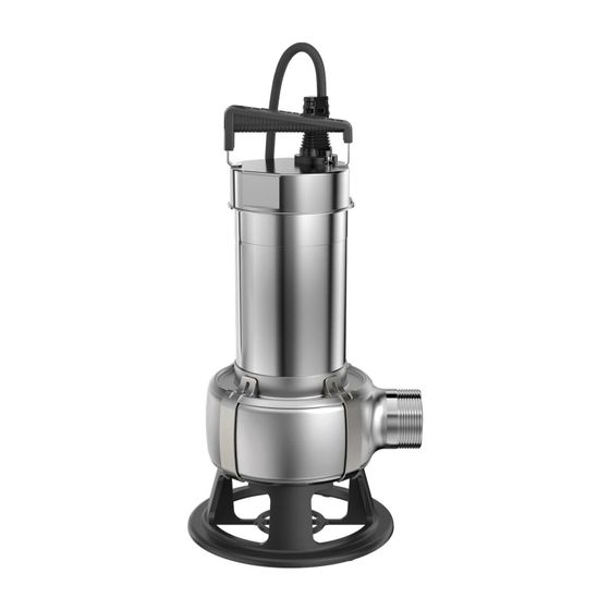 Grundfos Schmutzwasserpumpe Unilift AP35B.50.06.1V, 1x230V 0,66kW, max. Förderhöhe 11m, mit 10m Kabel ohne externem Schwimmer