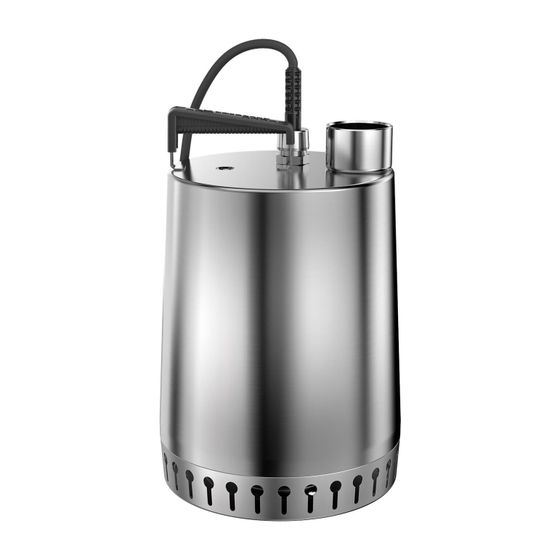 Grundfos Kellerentwässerungspumpe Unilift AP12.40.08.1, 0,8kW 1x230V, max. Förderhöhe 15m, mit 10m Kabel o. Schwimmer