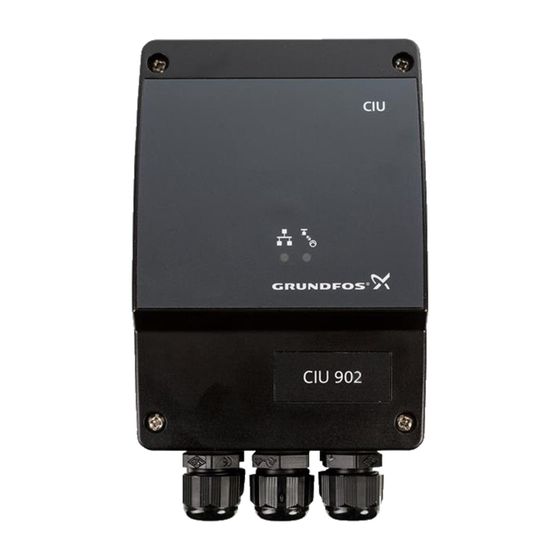 Grundfos Steuer- und Regelsystem CIU 903 SQFLEX, Kommunikationsschnittstelle