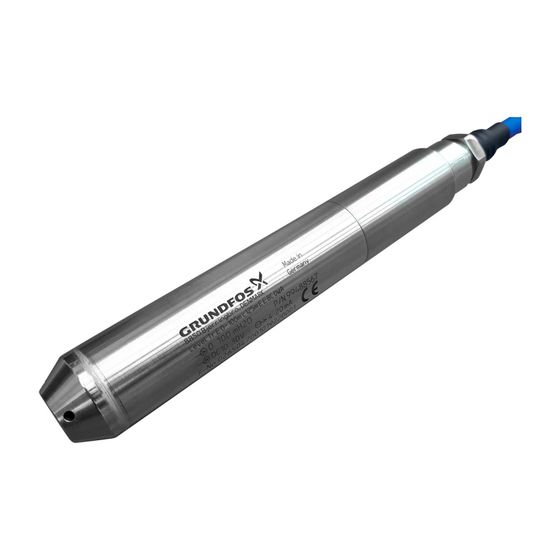 Grundfos Unterwassersensor Level transmitter E 0-50m c60m E E BC DWA, IP68 Messbereich 0-50m, Kabel 60m