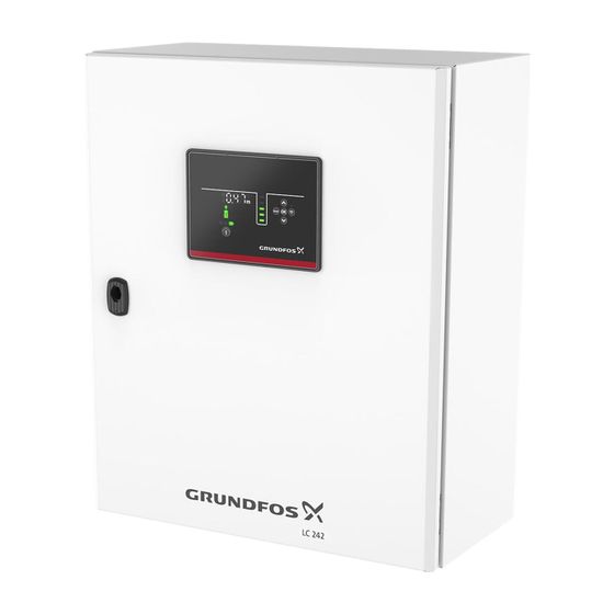 Grundfos Steuer- und Regelsystem LC 242 1x 20-25 SST, 600x500mm 3x230/400V IP54 ohne Netzschalter, Stahl