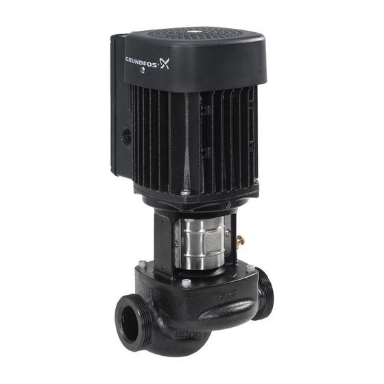 Grundfos Trockenläuferpumpe TP 25-90/2 A-O-A-BQQE-DW1, 1x220-230V 2,60-2,50A 10 bar 9m 12,15m3/h, IE2