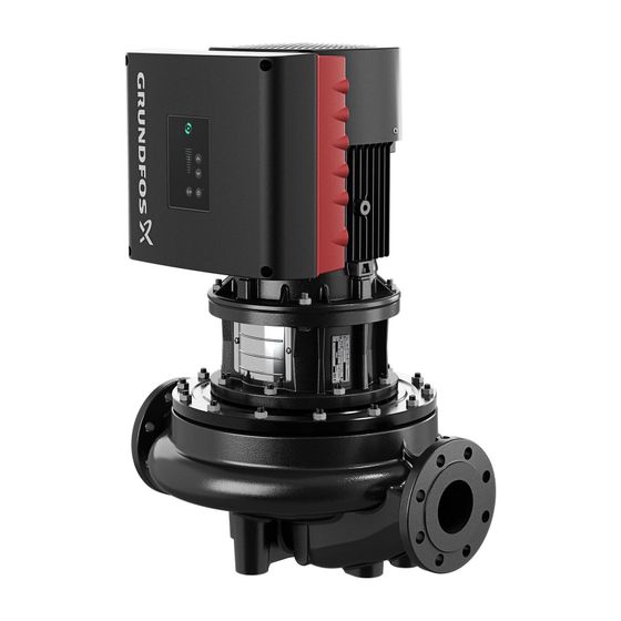 GRUNDFOS Elektronisch geregelte Trockenläuferpumpe TPE100-200/2-A-F-A-BQQE PN16 3x400V