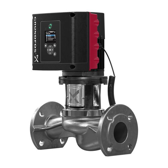 Grundfos Trockenläuferpumpe elektronisch geregelt TPE3 50-240 S-A-F-I-BQQE-IYC, 3x380-500V 4,35-3,55A 10 bar 24m 53m3/h