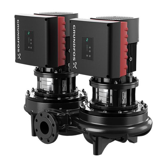 GRUNDFOS Elektronisch geregelte Trockenläuferpumpe TPED 100-65/4 A-F-A-BQQE PN 16 3x400V