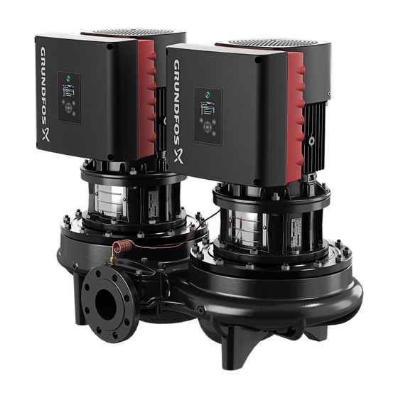 GRUNDFOS Elektronisch geregelte Trockenläuferpumpe TPED 100-65/4-S A-F-A-BQQE PN 16 3x400V