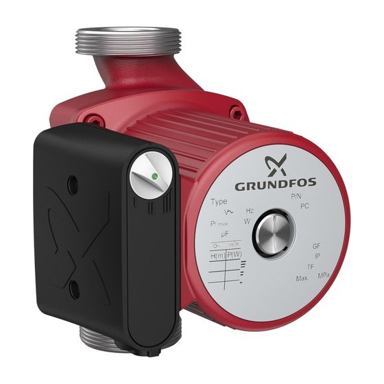 GRUNDFOS Zirkulationspumpe UPS 32-100 N 180mm 1x230V G2