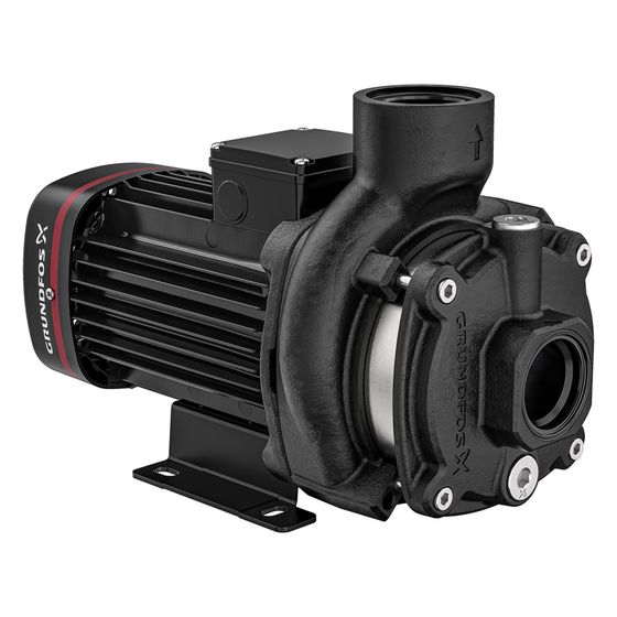 Grundfos Horizontale Kreiselpumpe CM 3-4 A-R-A-E-AQQE F-A-A-N, 3x400V 0,46kW 2770/min, Einbaulänge 322mm
