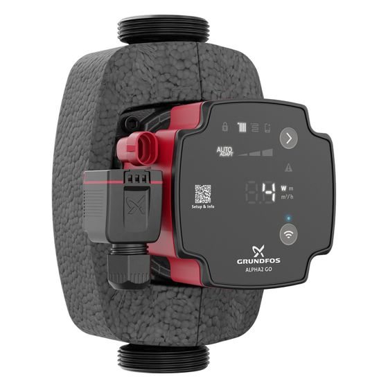 Grundfos Hocheffizienz Umwälzpumpe ALPHA2 GO 25-40 180mm, 220-240V 9H 1 1/2