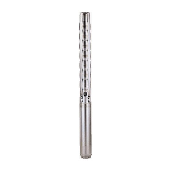 Grundfos Unterwasserpumpe SP46-2, 3x400V 3kW 60 bar, Volumenstrom 46m3/h, Einschaltart DOL, mit Stecker