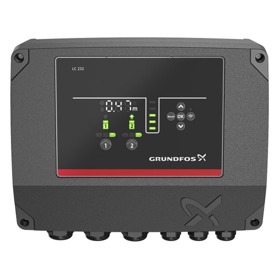 Grundfos Steuer- und Regelsystem LC 232-2, 215x280mm 2x1-9AV IP54