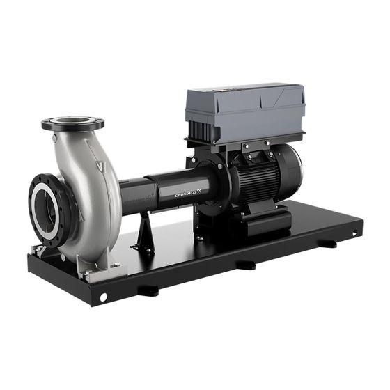 Grundfos Normpumpe elektronisch geregelt NKE 150-250/275 BA1F1LVSBQQVSW3, 37kW 1485/min, mit Motor