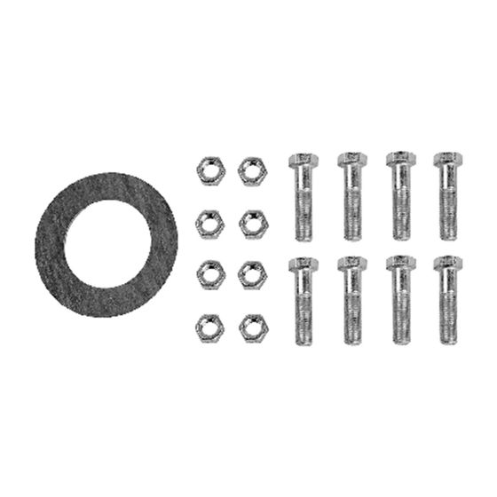 Grundfos Montageset DN 80 8 Schrauben M16x65, Zubehör für Hebeanlagen