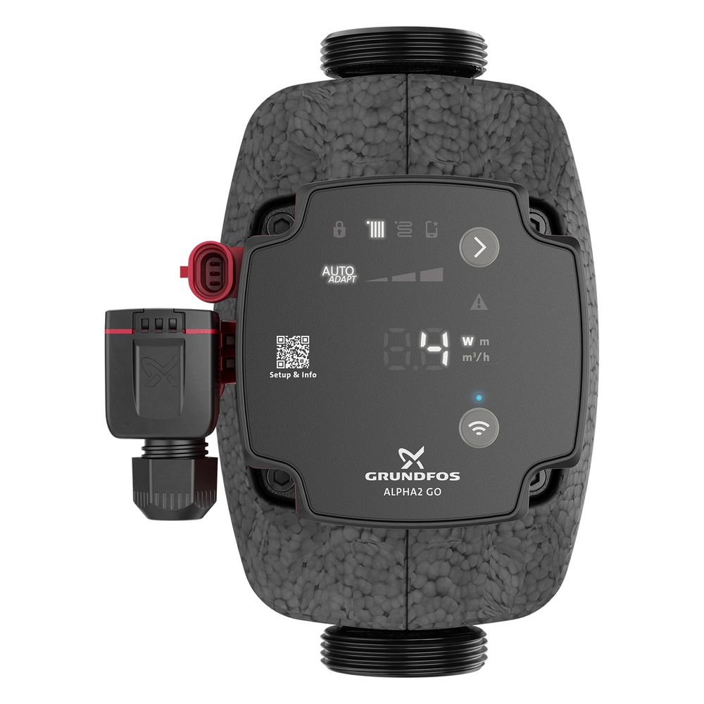 Grundfos Hocheffizienz Umwälzpumpe ALPHA2 GO 25-40 180mm, 220-240V 9H 1 1/2" max. Fö... GRUNDFOS-93074249 5715467404869 (Abb. 3)