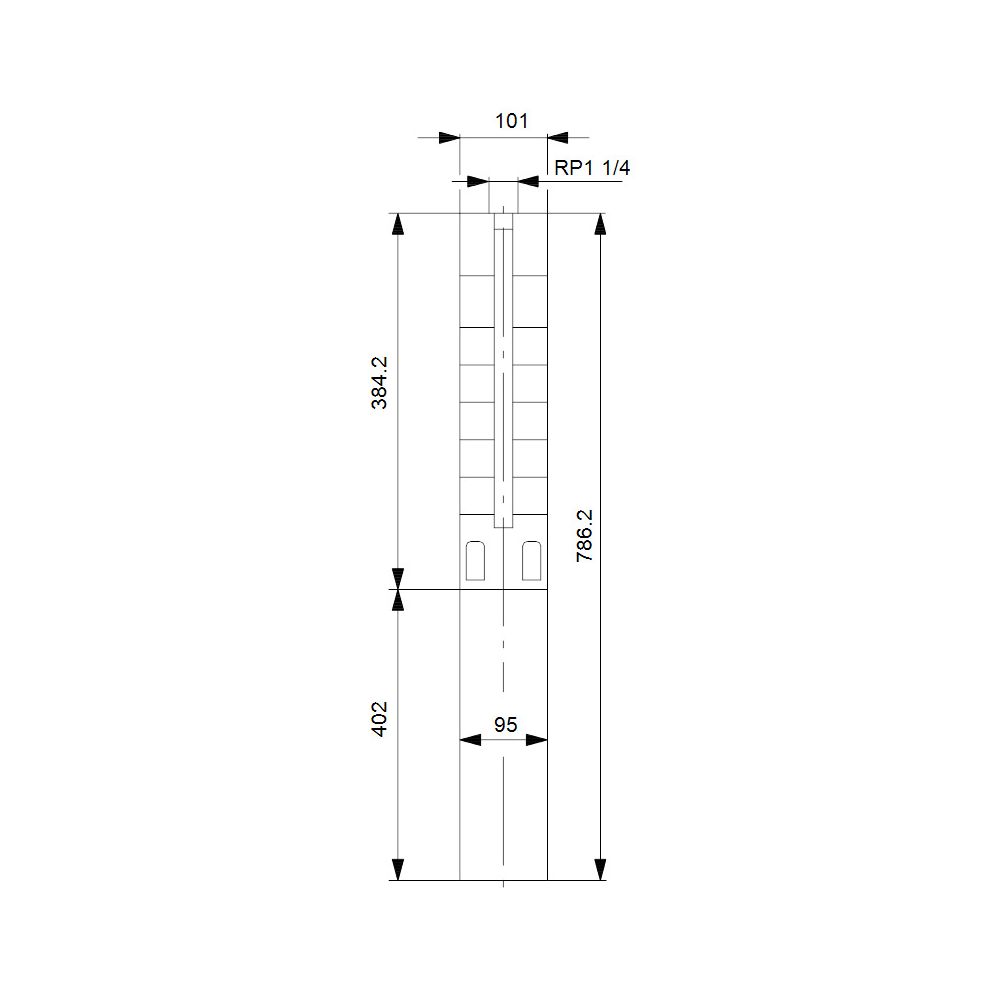Grundfos Unterwasserpumpe SP5A-4, 3x400V 0,37kW 15 bar, Volumenstrom 5m3/h, Einschal... GRUNDFOS-05001K04 5708601051456 (Abb. 3)