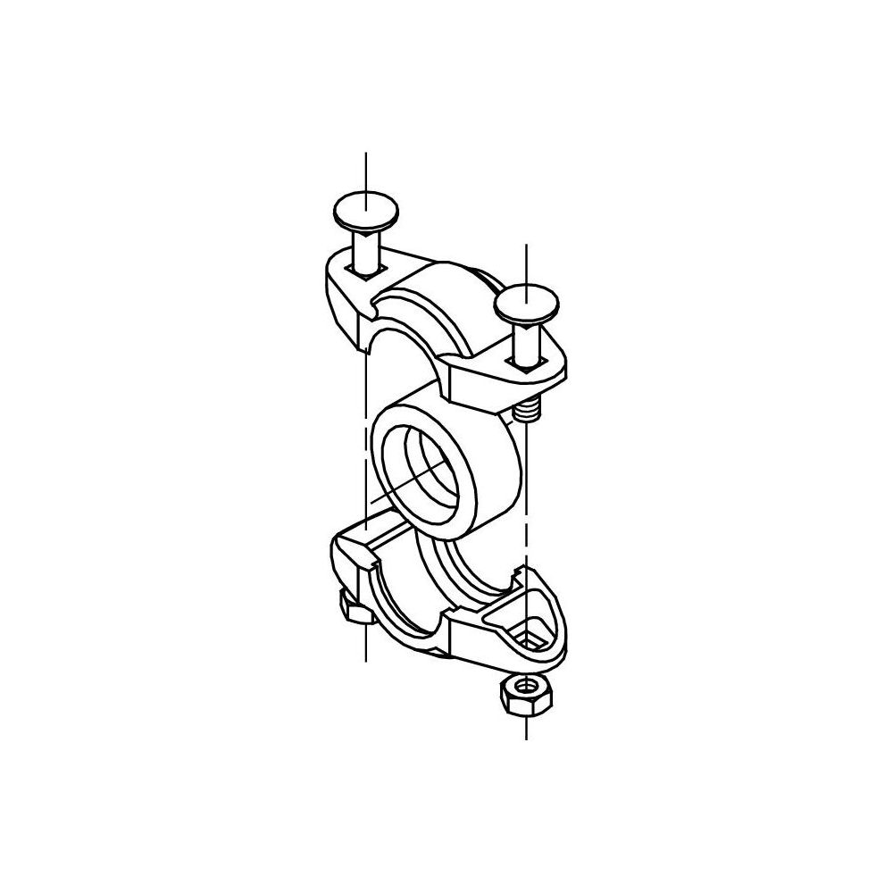 Grundfos PJE-Kupplung, 1 1/4" EPDM, Mechanisches Zubehör für CRN 3, 5 SF... GRUNDFOS-00ID1781 5700391105135 (Abb. 3)
