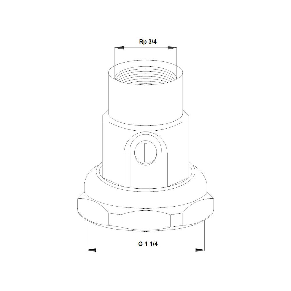 Grundfos Kugelventilsatz mit ÜM G 1 1/4"xRp 1 1//4", Zubehör für Umwälzpumpen... GRUNDFOS-519807 5700392196484 (Abb. 3)