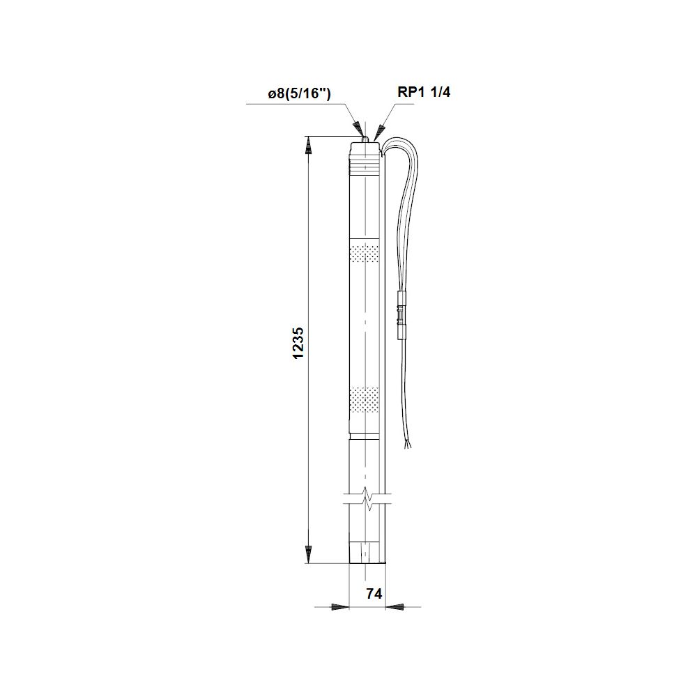 Grundfos Unterwasserpumpe SQF 2.5-2, 1 1/4" 15 bar, Volumenstrom 2,5m3/h, für Windkr... GRUNDFOS-95027330 5700834791741 (Abb. 3)