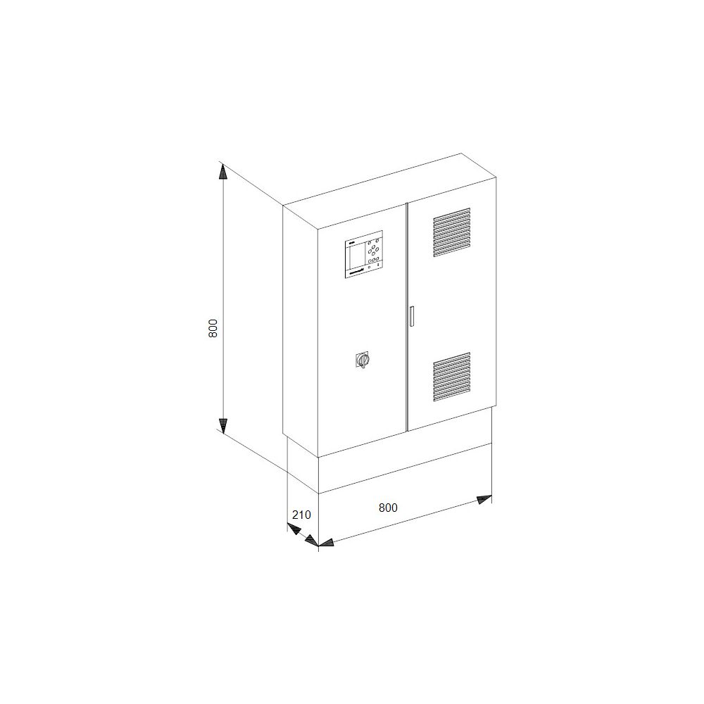Grundfos Steuer- und Regelsystem Control MPC-EC, 2x37kW 3x400V IP54 E... GRUNDFOS-99080445 5712606363063 (Abb. 3)