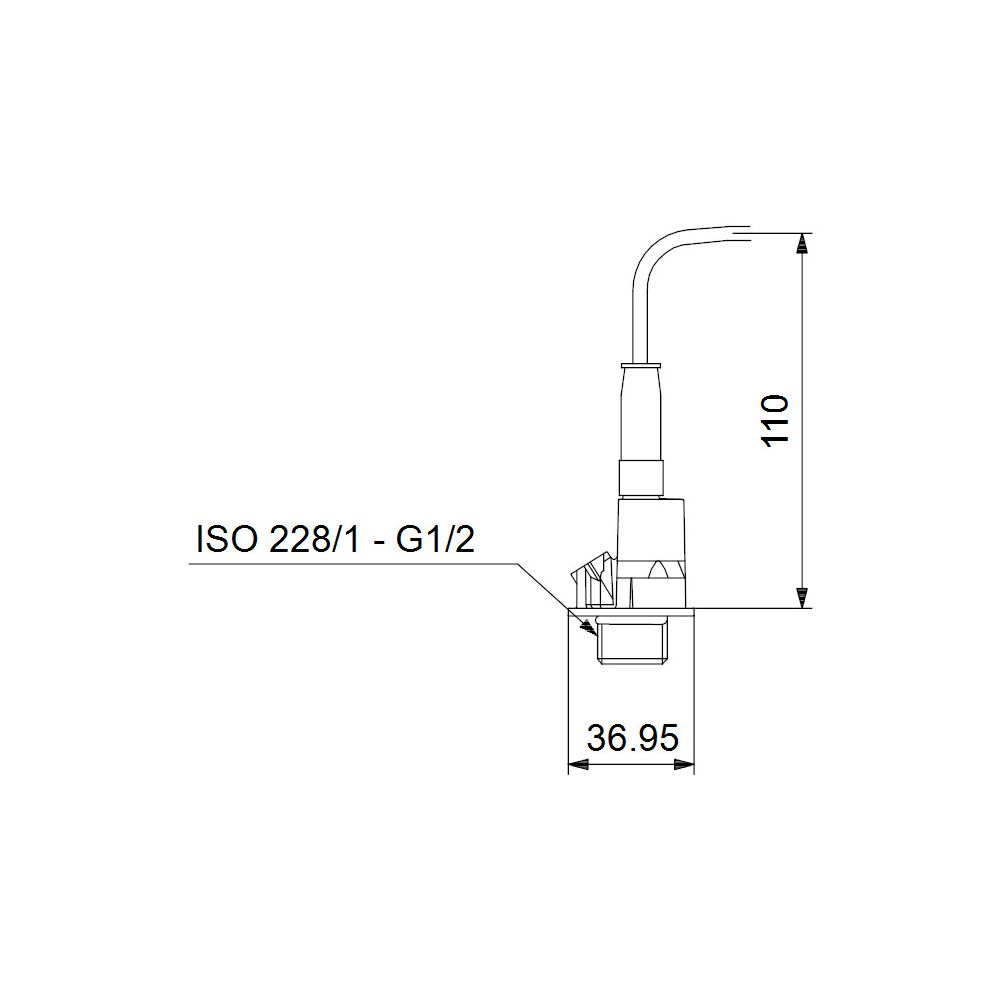 Grundfos Drucksensor RPI/---0-10b/1/F/M2.00-X/EG6/--/---/SC-1, 0-10 bar 2x0-10V, mit... GRUNDFOS-97748944 5710623704951 (Abb. 3)