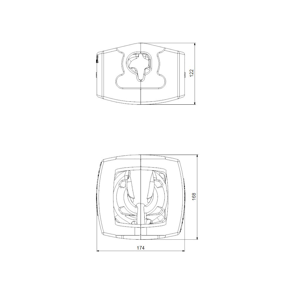 Grundfos Wärmedämmschalen UP26 komplett, Zubehör für Umwälzpumpen UP... GRUNDFOS-95906655 5700312312369 (Abb. 3)
