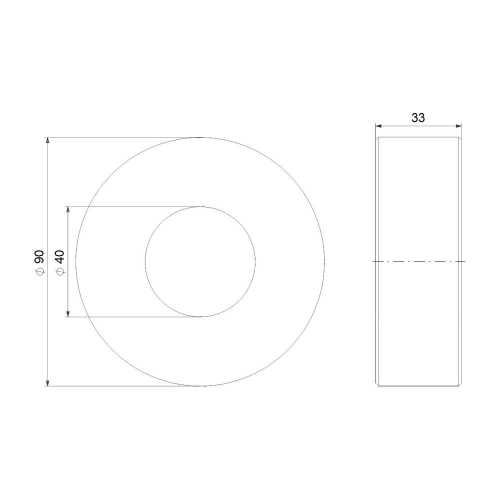 Grundfos Ausgleichsstücksatz DN 40/DN 40 70mm, Zubehör für Umwälzpumpen... GRUNDFOS-96497637 5700396112961 (Abb. 3)