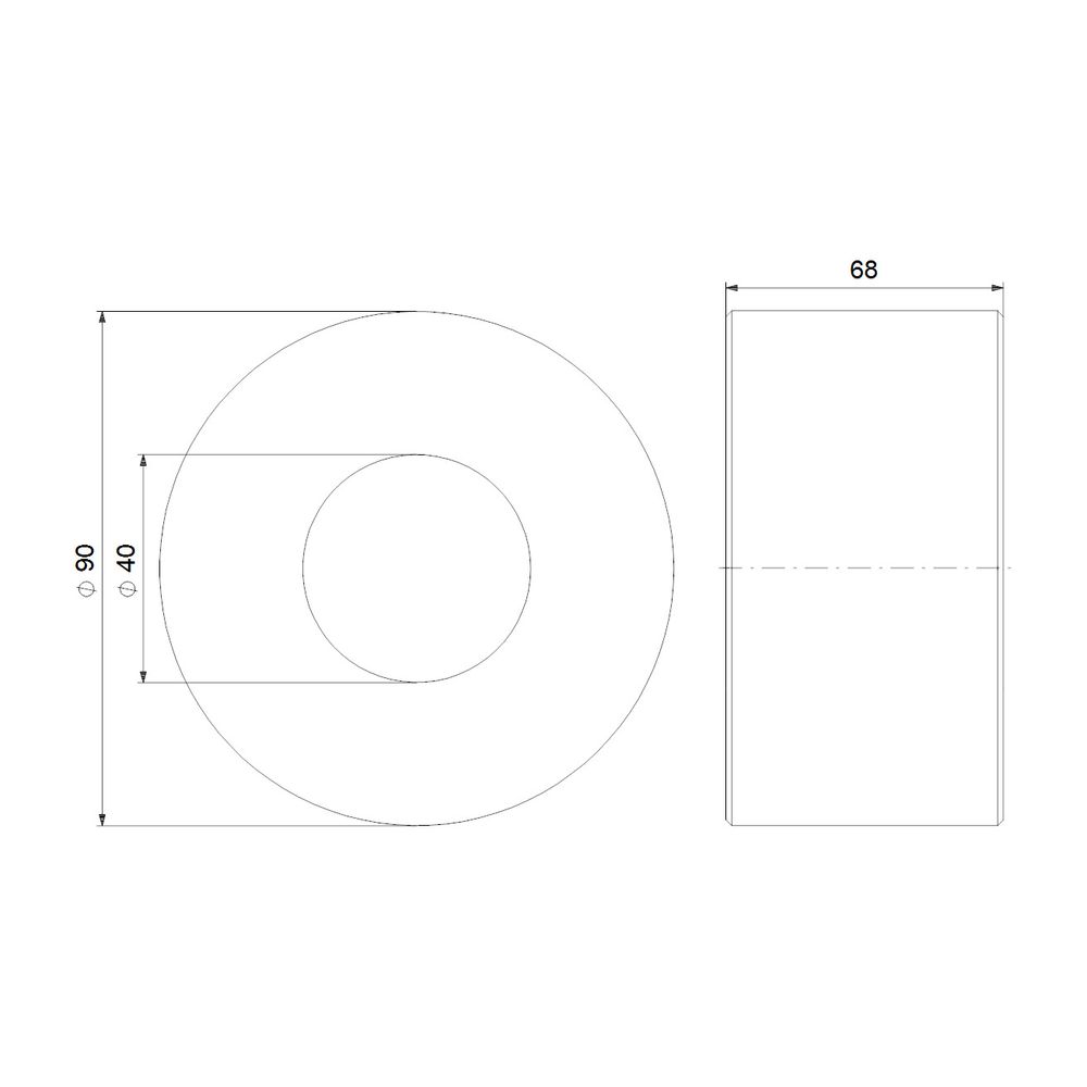 Grundfos Ausgleichsstücksatz DN 40/DN 40 140mm, Zubehör für Umwälzpumpen... GRUNDFOS-96097994 5700396963549 (Abb. 3)