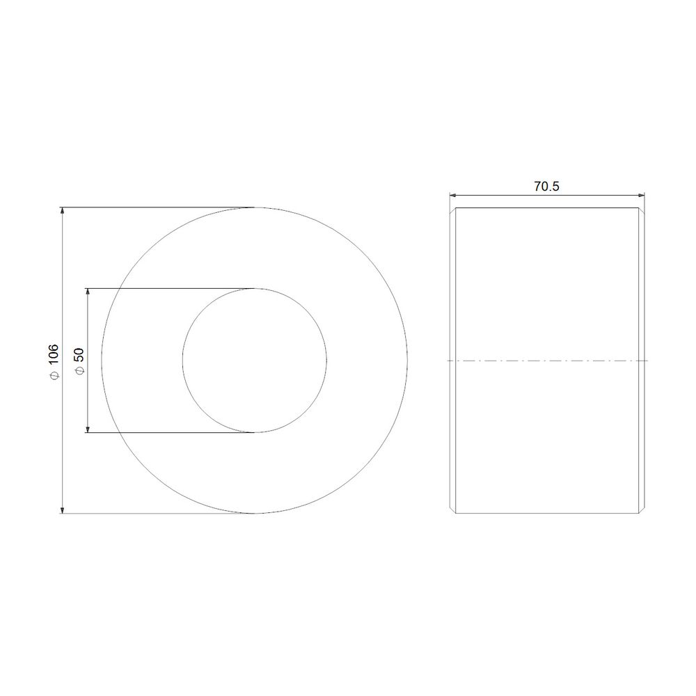 Grundfos Ausgleichsstücksatz DN 50/DN 50 145mm, Zubehör für Umwälzpumpen... GRUNDFOS-96497639 5700396112978 (Abb. 3)