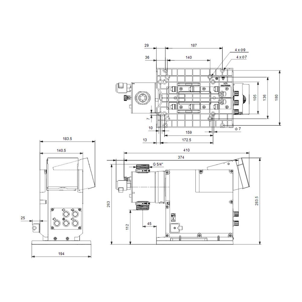 Grundfos Digitale Dosierpumpe DDA 60-10 FCM-PVC/V/C-F-31U3U3FG 62W, max. Betriebsdru... GRUNDFOS-99159378 5712607841669 (Abb. 3)