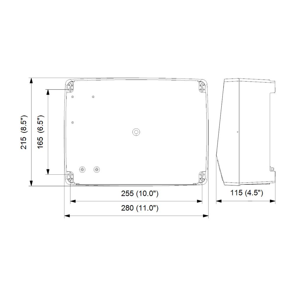Grundfos Steuer- und Regelsystem LC 231 2x 1-9 DOL, 215x280mm 3x460V IP54... GRUNDFOS-99369650 5713827986697 (Abb. 3)