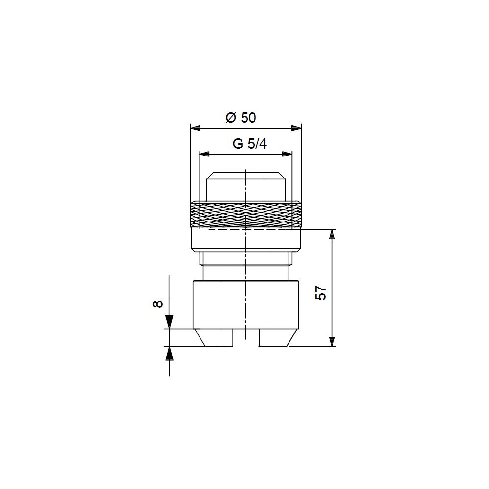 Grundfos Fußventil FV-NL-G5/4 SS/T/SS A1, Zubehör für Dosierpumpen... GRUNDFOS-99170593 5712608034695 (Abb. 3)