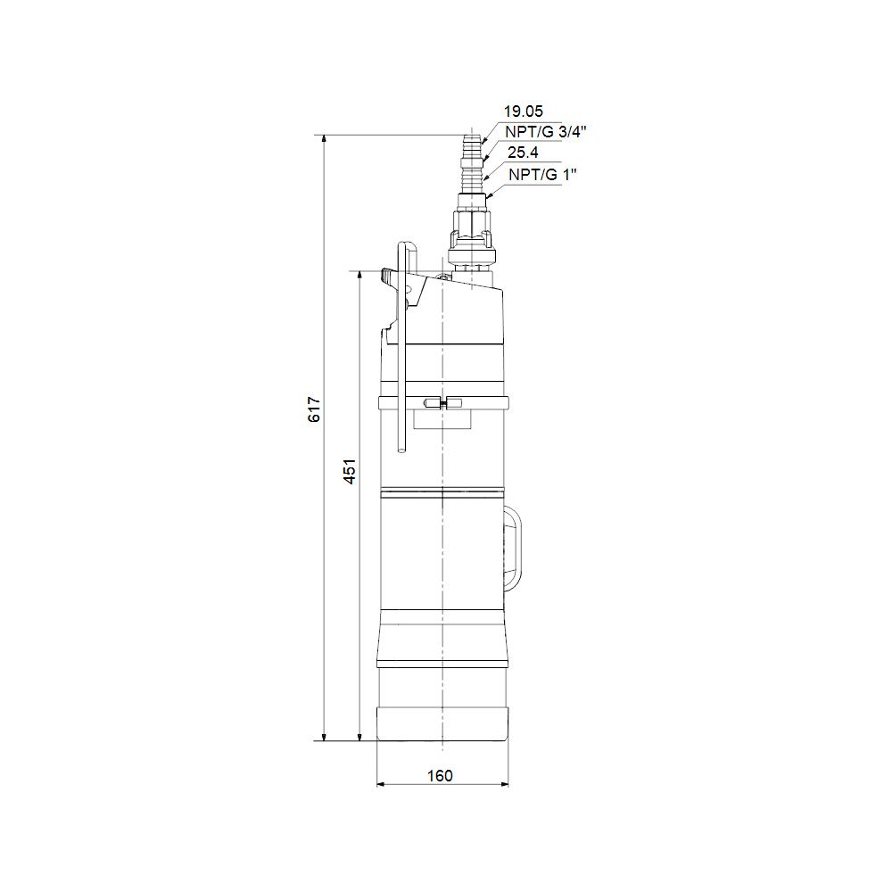 Grundfos Regenwassernutzungsanlage SB 3-35 A, 230V 50Hz, max. Förderhöhe 34m max. Vo... GRUNDFOS-92712333 5715118518952 (Abb. 3)