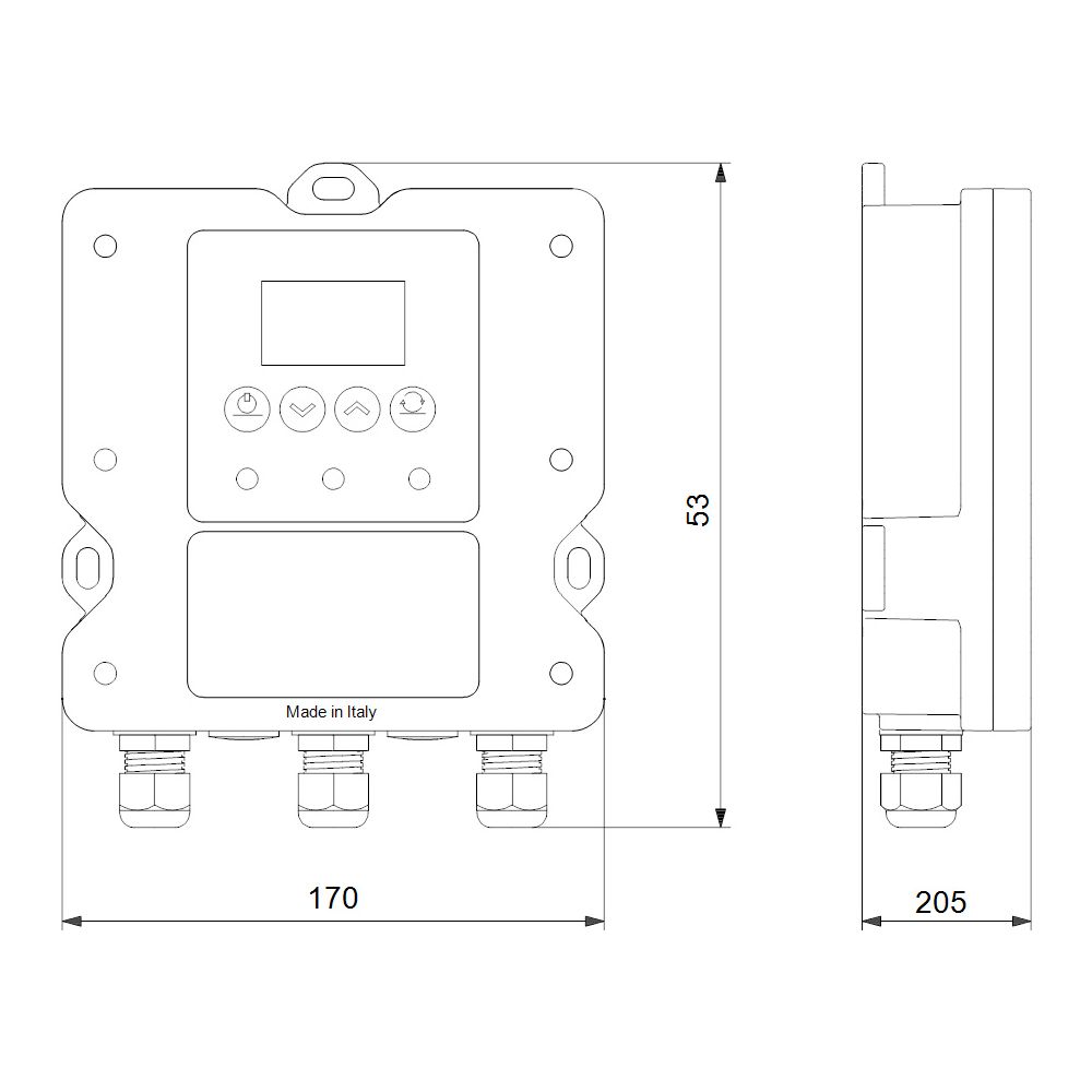 Grundfos Druckmanager PM Guard 1x230 50/60Hz Schuko, Zubehör für SCALA... GRUNDFOS-93225678 5715469508268 (Abb. 3)