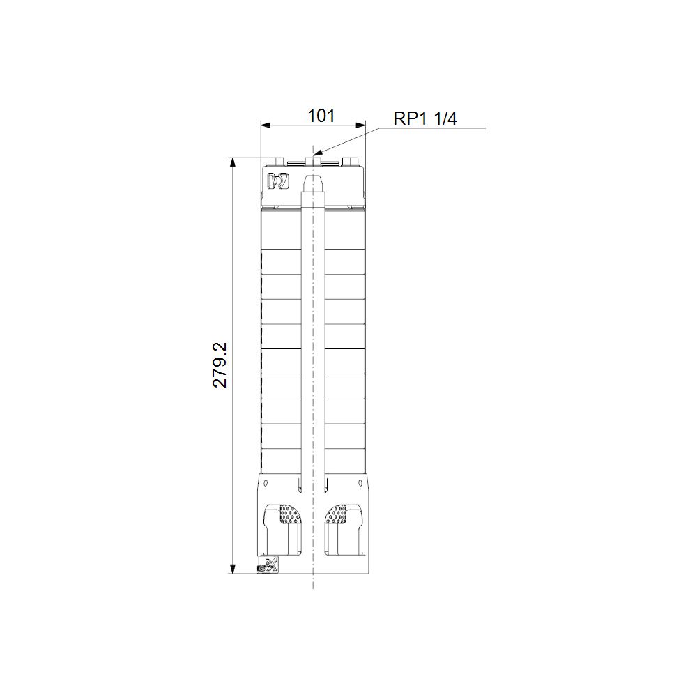Grundfos Unterwasserpumpe SP5A-33 ohne Motor, 60 bar, Volumenstrom 5m3/h... GRUNDFOS-5000033 5700391064449 (Abb. 3)