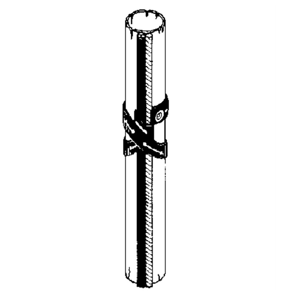 GRUNDFOS Zubehör für Unterwasserpumpen Kabelschellen aus 7,5m Gummilochband... GRUNDFOS-115016 5708601051555 (Abb. 1)